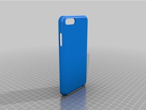 iphone 6 cas 3d l'impression 3d print model - Mito3D