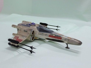 kanat 1995 tonka star wars gemi fightercannon oyuncak oyun aksesuarlar accesorio arma caon fihter george lucas silah juguete arts NEF espacial uzay gemisi top x-wing 3d print model - Mito3D