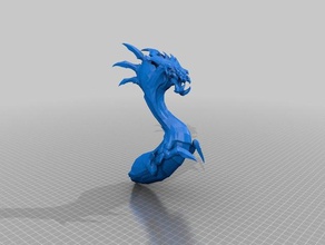 baron nashor models day league legends miniature monster snow 3d print model - Mito3D