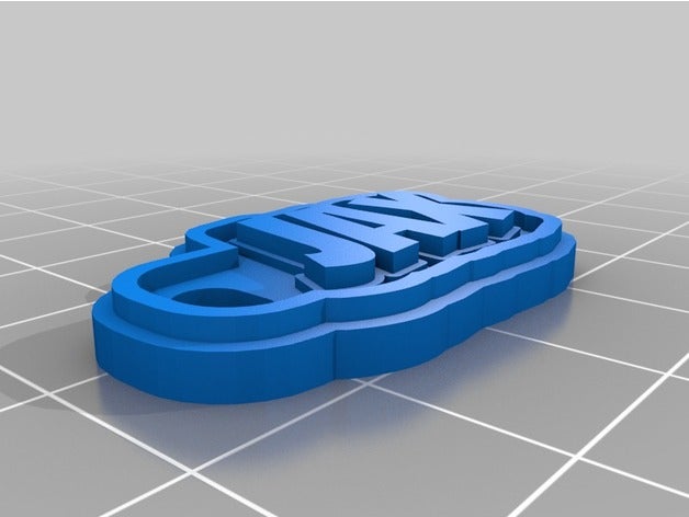 jax keychain keychains customized 3D print model - Mito3D