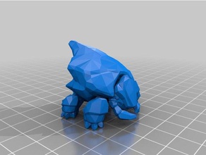 krugs modelos la criatura de liga leyendas miniatura 3d print model - Mito3D