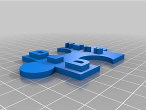 docs pièce de puzzle 2k18 2 3 d l'impression 3d print model - Mito3D