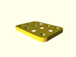 Struktur Plattform-Hersteller Bau Spielzeug 3d print model - Mito3D