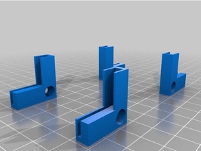 clips vetro 3d printer parts customized 3d print model - Mito3D