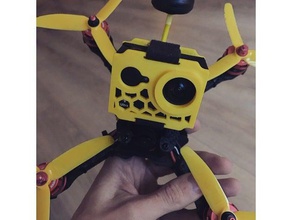 eken h9 koruma kapakları rc araç actioncam actioncamera drone racer yarış gerçek koruyucu 3d print model - Mito3D