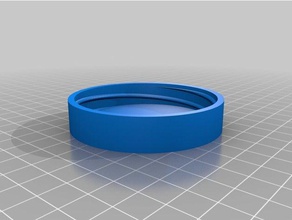 bean knurled lid containers customized 3d print model - Mito3D