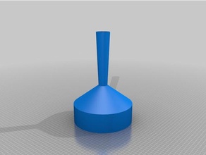 my customized funnel customizer household 3d print model - Mito3D