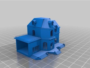 austins Haus 3d drucken 3d print model - Mito3D