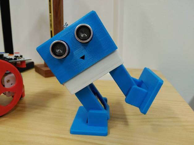 minizowi robotics adorabot arduino nano printrbot remixchallenge sg90 sketchup 3D print model - Mito3D