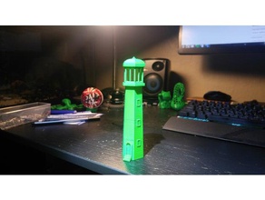 miniature lighthouse buildings structures model scale 3d print model - Mito3D