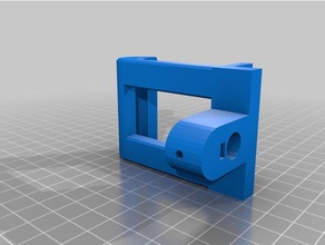 dial gauge 10mm holder anet a8 3d printer accessories indicator z-axis 3d print model - Mito3D