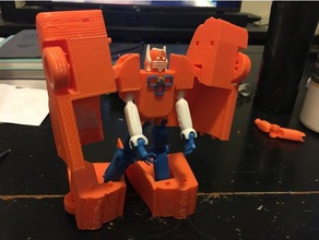 prius prime transformer 3d printing autobot car decepticon robot toy transforming 3d print model - Mito3D