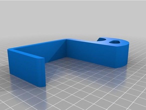 cubicle hook j2 household customized 3d print model - Mito3D