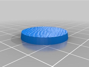 sand base 25mm - Spielzeug Spiel Zubehör angepasst 3d print model - Mito3D
