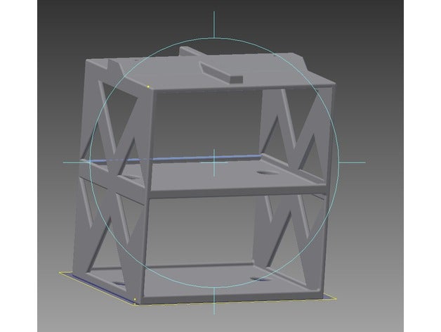 teto de prateleira mini projetor apple tv 3d impressão 3D print model - Mito3D