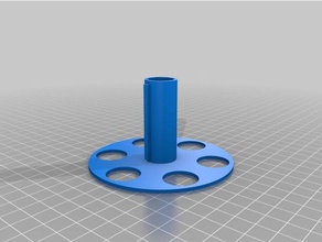 meu personalizados customizeable de bobina cabo organizador gadgets 3d print model - Mito3D