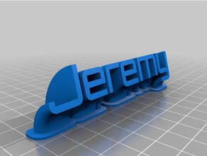 jeremy de la oficina personalizado 3d print model - Mito3D
