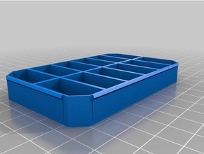 altoids tin divider tray art tools container watercolor box 3d print model - Mito3D