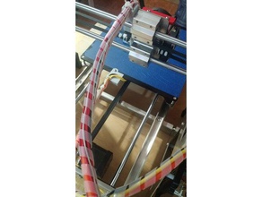 zonestar extrusor de soporte del cable 3d la impresora accesorios 3d print model - Mito3D