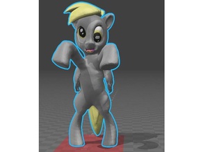 derpy sculptures high poly mlp mlpfim pony 3d print model - Mito3D