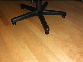 rodízio de substituição chinelos quarto cadeira escritório rodízios 3d print model - Mito3D