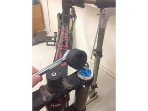 fox 40 achaflanado de-menos encaje mano herramientas de bicicletas la bicicleta horquilla suspensión 3d print model - Mito3D