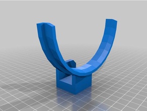 table clipped bowl holder one handed eating kitchen dining assisted assistive technology handicap handicapped helper 3d print model - Mito3D