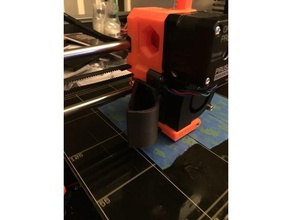 prusa i3 mk2 ingesta de flujo aire en el conducto 3d la impresora accesorios reprap 3d print model - Mito3D