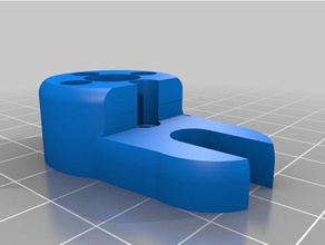 anti-z-oscillation de l'adaptateur geeetech i3 pro acrylique en métal d'aluminium 3d l'imprimante pièces la broche montage tr8x8 3d print model - Mito3D