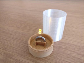 led tealight lantern decor candle tea light 3d print model - Mito3D