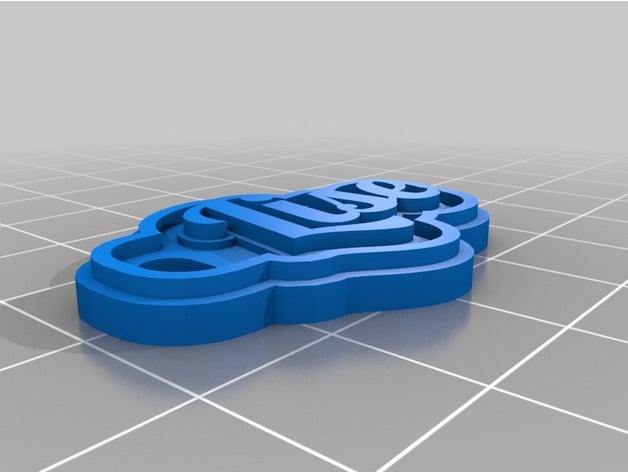 özelleştirilmiş Anahtarlık lise benim 3D print model - Mito3D