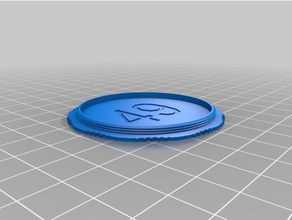 my customized 3d-printed screw-in front lenscaps camera 3d print model - Mito3D