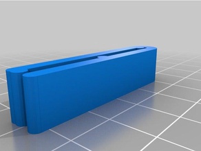 semplice morsetto audio personalizzato 3d print model - Mito3D