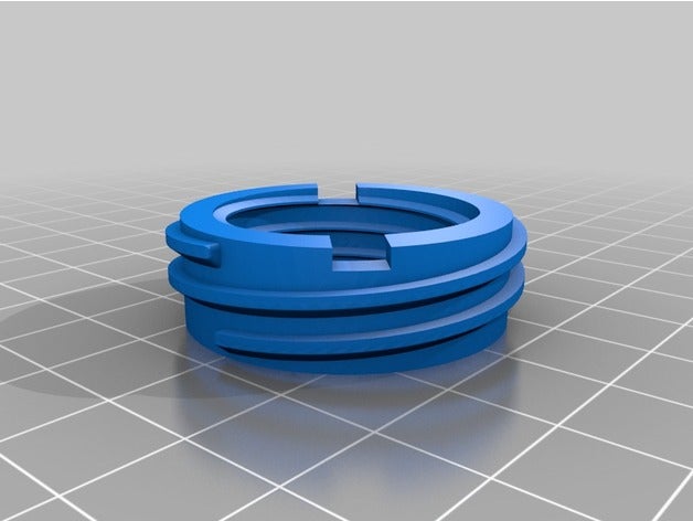 sodastream de la botella pet adaptador v2 cocina comedor 3D print model - Mito3D