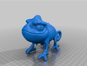 tangled pascal les animaux 3d print model - Mito3D