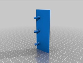 peg board boxes holder tool holders 3d print model - Mito3D