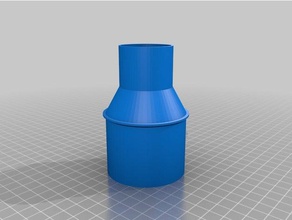 polvo de lado 3 partes personalizado 3d print model - Mito3D