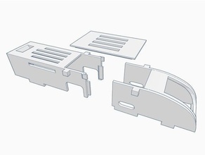 flitetest ft mini freccia pod rc veicoli 3d print model - Mito3D