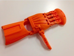 learning blade prosthetic hand mission 3d print model - Mito3D