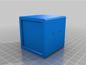 5x5 casella di pannelli l'elettronica personalizzato 3d print model - Mito3D
