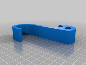 gancho personnalisé ménage 3d print model - Mito3D