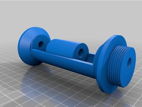 maker ultimate 3d spool bearings printer parts filament holder 3d print model - Mito3D