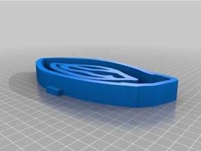 la llama de vela del cortador galleta 3d impresión 3d print model - Mito3D