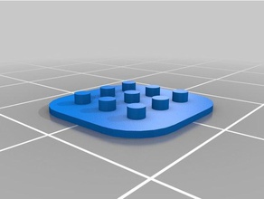 resminizi herhangi birinden görme engelli küp oyuncak oyun aksesuarlar semboller dokunmatik 3d print model - Mito3D
