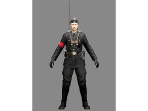 wehrmacht soldier radio 3d printing 3d print model - Mito3D