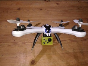 drone tarentule x6 nacelle verser caméra exelvan q8 rc véhicules 3d print model - Mito3D