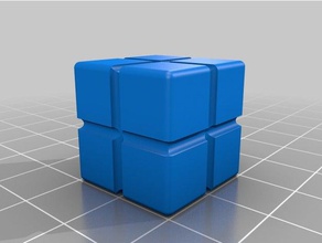 cubes 2x2x2 math customized 3d print model - Mito3D