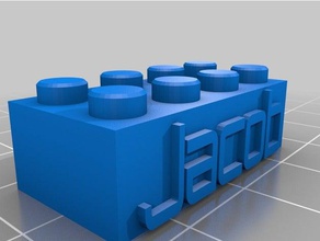 jacob lego Bau - Spielzeug angepasst 3d print model - Mito3D