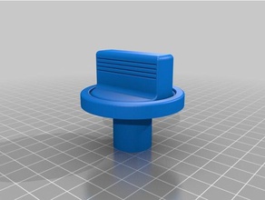 ge kurutma makinesi zamanlayıcı düğmesi yedek parçaları 3d print model - Mito3D