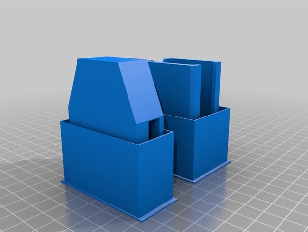double pile mag la vitesse de l'étui sport à l'extérieur 3D print model - Mito3D